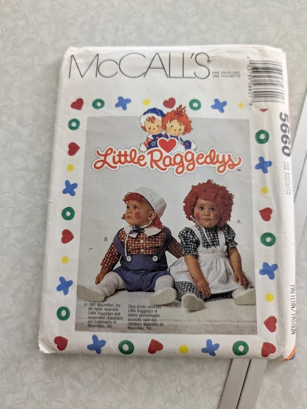 McCall's Little Raggedys Sewing Pattern